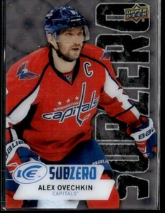 2017-18 Upper Deck ICE Sub Zero Alex Ovechkin #SZ-20 H9R1E - Picture 1 of 2