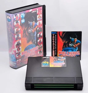 HÉROES DEL MUNDO PERFECTOS Desvanecimiento del Sol Moderado en la Columna Neo Geo NEOGEO AES SNK ADK - Imagen 1 de 21