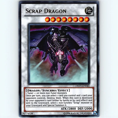 Yugioh Scrap Dragon DREV-EN043 Unlimited Ultra Rare Holo - NM 💎 - Image 1 of 2
