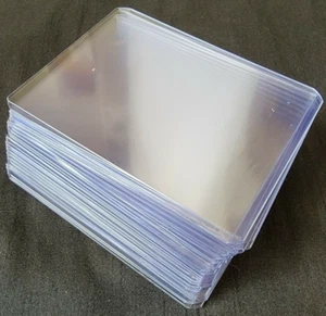 "Estuches protectores estándar para tarjetas coleccionables 20 cargadores superiores buenos para envío de 3"" x 4" - Imagen 1 de 2