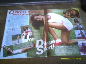 3 REVUES OK MAGAZINE ELECTION MISS OK CHRISTEL LE CORVAISIER PONT L ABBE 1984 - Imagen 1 de 3
