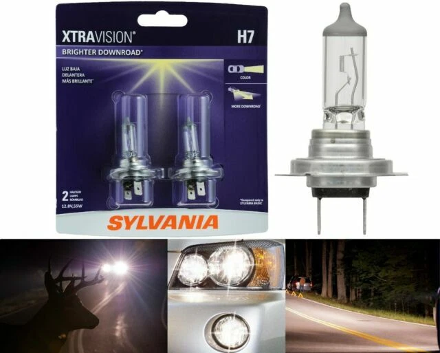 SYLVANIA H7XV.BP2 H7 XtraVision Halogen Headlight Bulb - 2 Pieces
