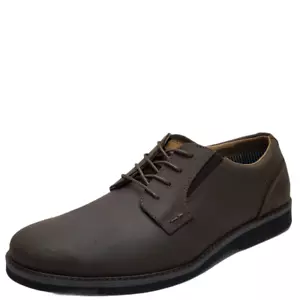Oxford Nunn Bush para Hombres Barklay Puntera Lisa con Cordones Cuero Marrón Loco... - Imagen 1 de 7