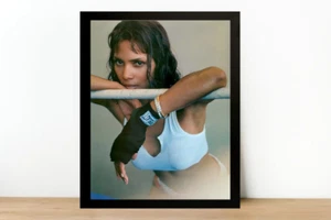 Sexy Halle Berry Boxing Vintage Photo Poster Print-1255 - Picture 1 of 4