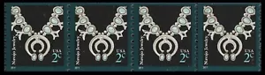 US 3758B Navajo Jewelry 2c coil strip 4 MNH 2011 - Picture 1 of 1