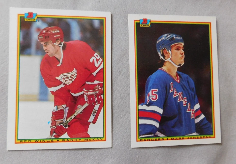 1990-91 Bowman Hockey Card #140-264 Pick one - Image 1 of 1