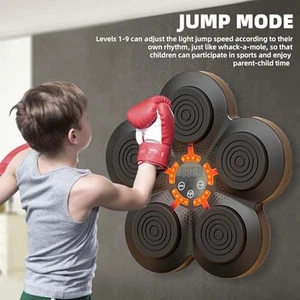 Boxing Traing Machine Wall Mat for Children,Smart Music Boxing Equipment8100 - Foto 1 di 21