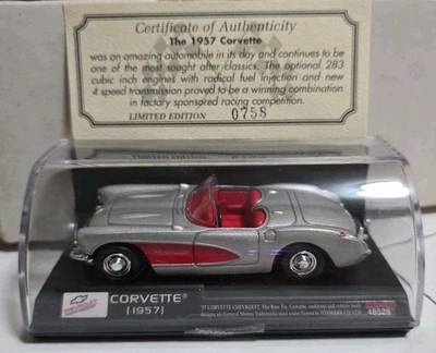 🔴☠️ New Ray 1957 🚗Chevrolet Corvette⭐️: Model 48529: 1/43 Scale Die-Cast 🏁🏁 - Image 1 of 4