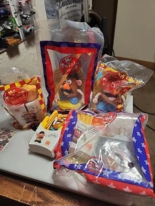 1998 Burger King Kids Club Mr. Potato Head Complete Set Of 5 - - Picture 1 of 4