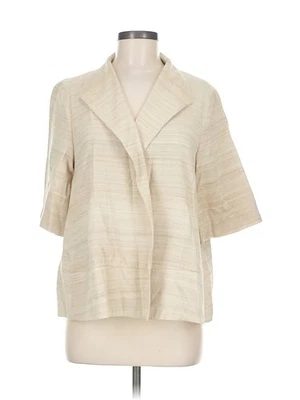Blazer de mujer Eileen Fisher marfil seda M Foto 1 de 4