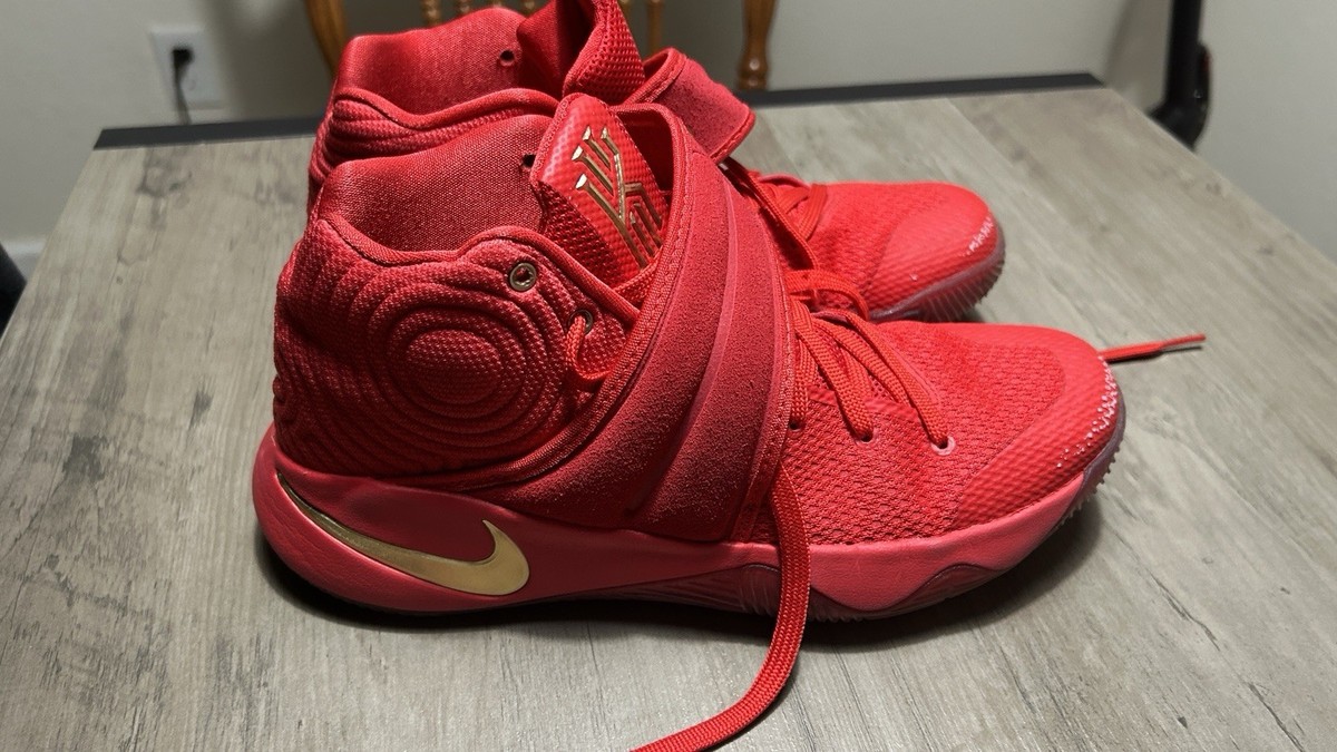 Nike Kyrie 2 Gold Swoosh for Sale | Authenticity Guaranteed