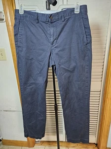 Polo Ralph Lauren Hose Herren 33 x 30 blau vorne flach Chino klassisch Baumwolle Business - Bild 1 von 4