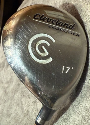 Cleveland Launcher 17 degree RH Metal Wood Graphite Gold S-Flex 65g Right Hand - Image 1 of 4
