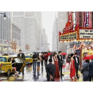 Richard Macneil - New York Theatre - Canvas Print Wall Art - 3 sizes - Picture 1 of 3