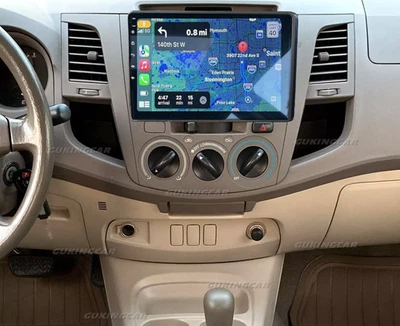 4+64GB CarPlay For Toyota Hilux 2005-2015 Android 13 Car Stereo Radio GPS Navi Foto 1 de 4