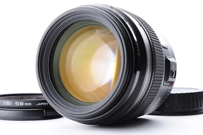 Canon Lens EF 85mm f/1.8 USM Near Mint Telephoto Lens Y3502 - Image 1 of 4