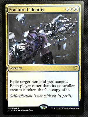 MTG 1X Fractured Identity X1 Commander 2017 Magic - SP/NM - Image 1 of 2