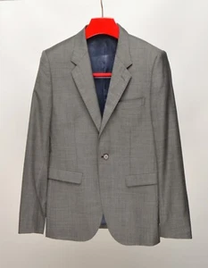 Men's ACNE Studios "Aktie" Grey Wool EU 48R UK,US 38R 1Btn Blazer Jacket - Picture 1 of 11