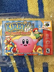 Kirby: The Crystal Shards Nintendo 64 CIB NEAR MINT N64 Complete - Picture 1 of 19