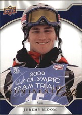 2009 Upper Deck Prominent Cuts Multi-Sport Card #36 Jeremy Bloom