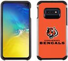 PBG NFL Cincinnati Bengals Textured Case for Samsung Galaxy S10e