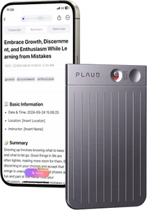 AI Voice Recorder, Note Voice Recorder W/Case, App Control, Transcribe & Summar - Picture 1 of 12