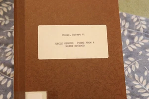 UNCLE GEORGE POEMS FROM A MAINE BOYHOOD By ROBERT CHUTE - Picture 1 of 6