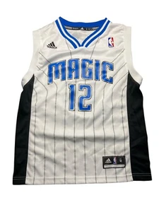 Camiseta Adidas Orlando Magic Dwight Howard Juvenil Mediana 10-12 Estampada a Rayas - Imagen 1 de 8