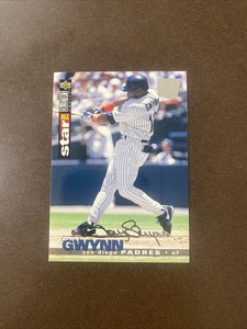 1995 Collectors Choice Silver Signature Tony Gwynn San Diego Padres All Star