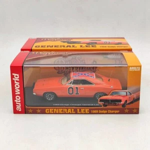 1/43 Auto World 1969 Dodge Charger General Lee Red AWRSS1151 Limited Edition - Picture 1 of 8