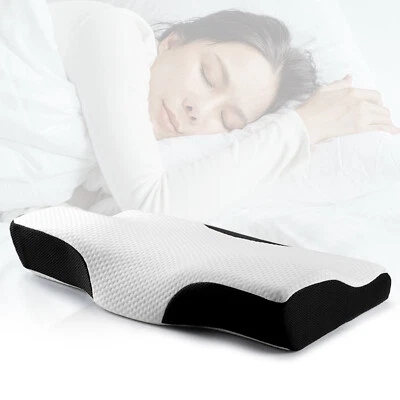 Contour Memory Foam Pillow Neck Back Support Orthopaedic Firm Head My PillowsOpe