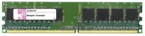 512MB Kingston Valueram DDR2 RAM PC2-5300U 667MHz CL5 240pin Dim KVR667D2N5/512 - Picture 1 of 1