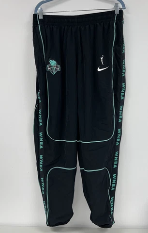 Nike New York Liberty Tear Away Team Issued Pants Womens XL Used WNBA Cover