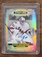 2022-23 Upper Deck Stature Rookie Pyotr Kochetkov Auto /199