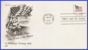 USA5 #1618C U/A ARTCRAFT FDC   Fort McHenry  Flag - Picture 1 of 1