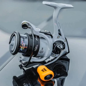Spinning Fishing Reels,Shallow Alloy Line Spool Metal Arm,Bold Bail Adjustment - Picture 1 of 17