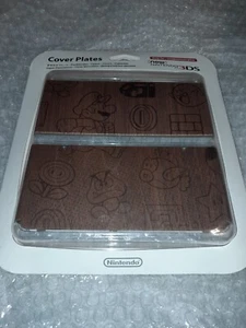 New Nintendo 3DS Kisekae Cover Plates Super Mario 024 wood wooden Grain sealed - Photo 1/4