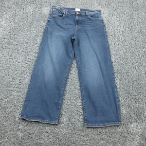 Jeans Hudson para mujer 31 azul denim Rosalie pierna ancha 32x25,5* - Imagen 1 de 19