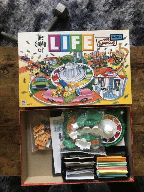 The Game Of Life - Simpsons Edition | Jogo de Tabuleiro Hasbro Usado  1404588 | enjoei