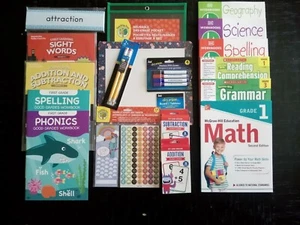 1st First Grade: Curriculum Grammar, Math, Reading, Science History & Spelling - Picture 1 of 1