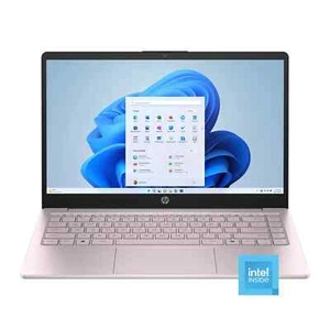 Portátil HP 14"" HD Windows Procesador Intel N150 4GB RAM 128GB - Rosa Tranquilo _NUEVO - Imagen 1 de 7