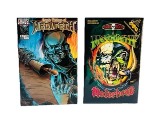 Vintage Hard Rock Comics Megadeth Motorhead & Cryptic Writings of Megadeath 90s - Picture 1 of 14