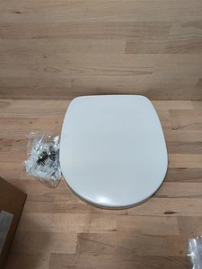 Asiento de inodoro Ideal Standard Connect con bisagras de acero inoxidable Softclose blanco E712701 - Imagen 1 de 6