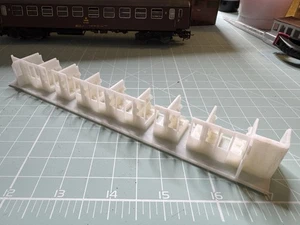 Innenausstattung H0-Abteilwagen für 24cm-Märklin Personenwagen - Bild 1 von 4