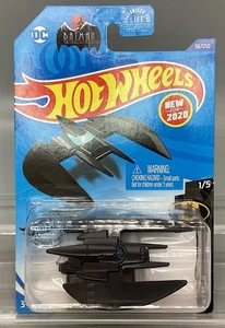 Hot Wheels Batman: TAS - Batplane - All Black - New - Picture 1 of 10