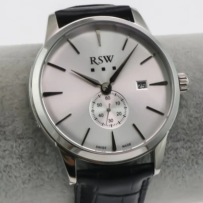 RSW • Reloj suizo • Acero inoxidable • Ronda suiza • Subsegundos • 44 mm • RSWM106 Foto 1 de 4