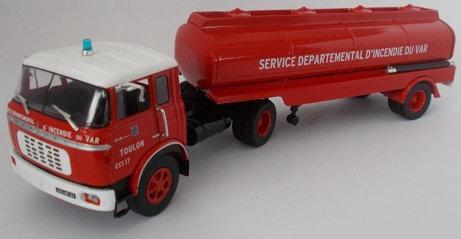 Berliet Tr12 Tanker Truck Sapeurs Pompiers Ccgd SDIS 83 Toulon Service