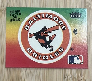 1983 Fleer Team Sticker Baltimore Orioles - Picture 1 of 2