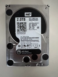 Western Digital Black Desktop Hard Drive | 2TB Sata | WD2002FAEX - Bild 1 von 1