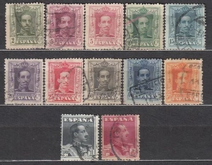 España Sueltos 1922 Edifil 310/22 usado - Serie Corta hasta el 4 Pta - Imagen 1 de 1